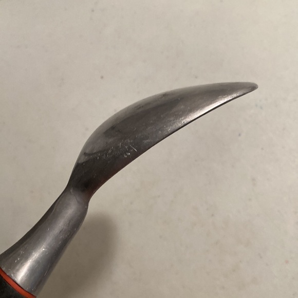 NorPro Flat Head Aluminum Ice Cream Spade with Grip EZ Rubber Handle - Picture 3 of 5